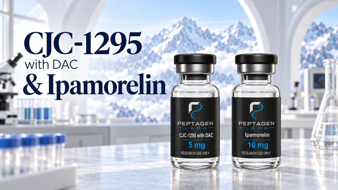 CJC-1295 in ipamorelin: raziskave sekretagogov rastnega hormona