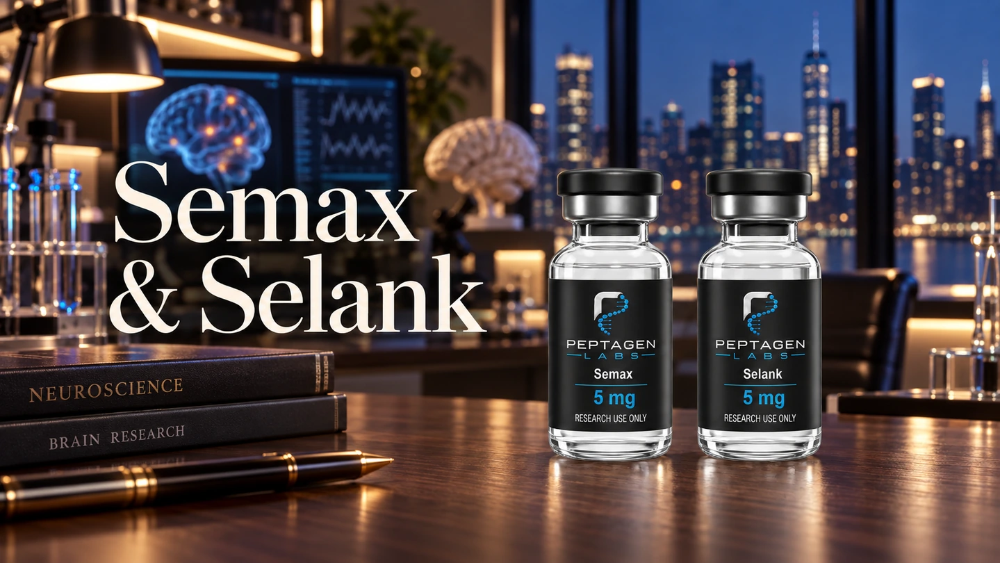 Semax in Selank: raziskave kognitivnih peptidov